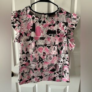 Nooworks Ruffle Top in Howell